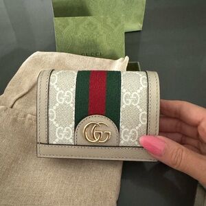 BRAND NEW Ophidia GG Card Case Wallet.
